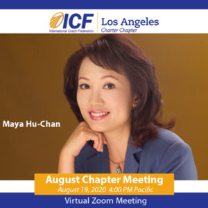 August 2020 Chapter Meeting Saving Face: How to Preserve Dignity and Build Trust