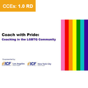 Special Events: Coach with Pride: Coaching in the LGBTQ Community