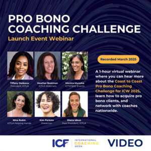 Pro Bono Coaching Challenge (Video)