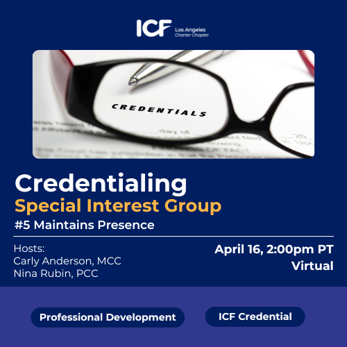 Credentialing Special Interest Group